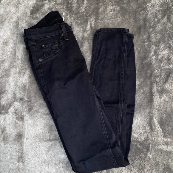 Rag & Bone Black High Rise jeggings Size 24 - Picture 1 of 5